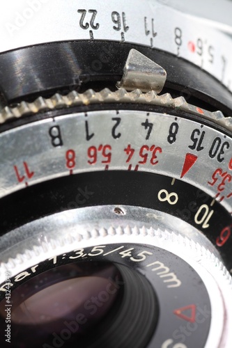 Antique camera lens