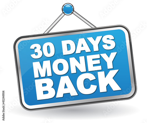 30 DAYS MONEY BACK ICON