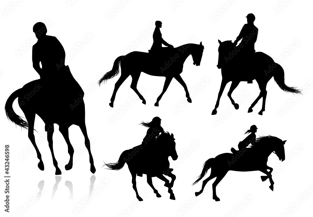 Fototapeta Horse Riders