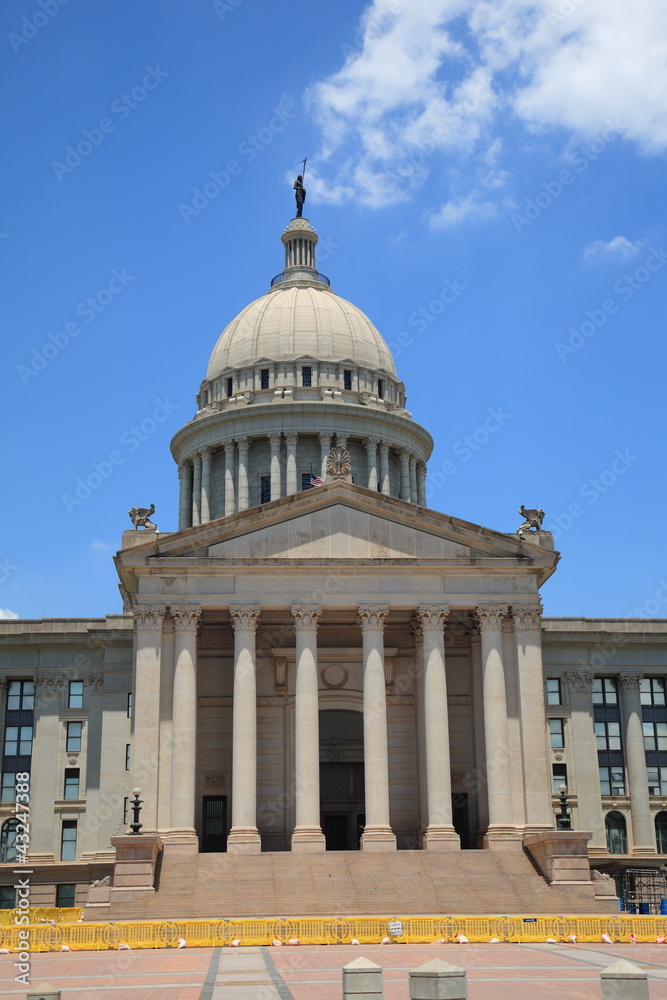 Obraz premium Oklahoma City State Capitol Building