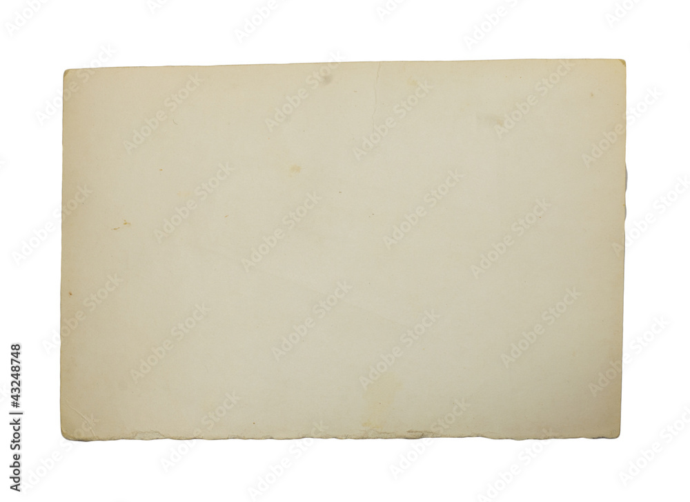 old paper on white background old paper on white background