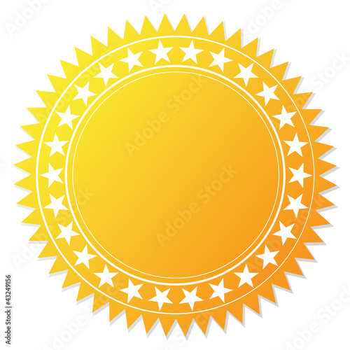 Blank guarantee certificate