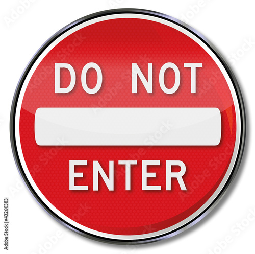 Schild 401