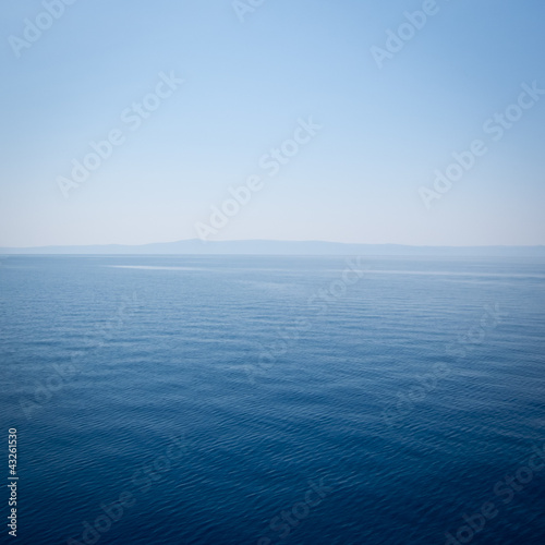 clear blue sea, water seascape abstract background