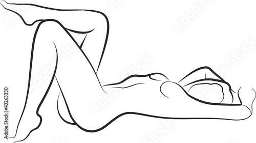 nude woman