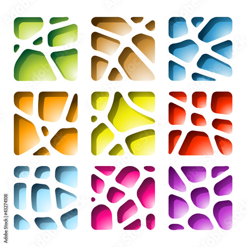 Colorful Paper Cutouts