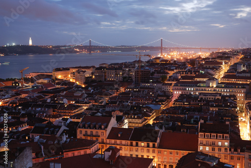 View over Lisbon photo