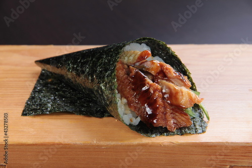 うなぎの手巻き