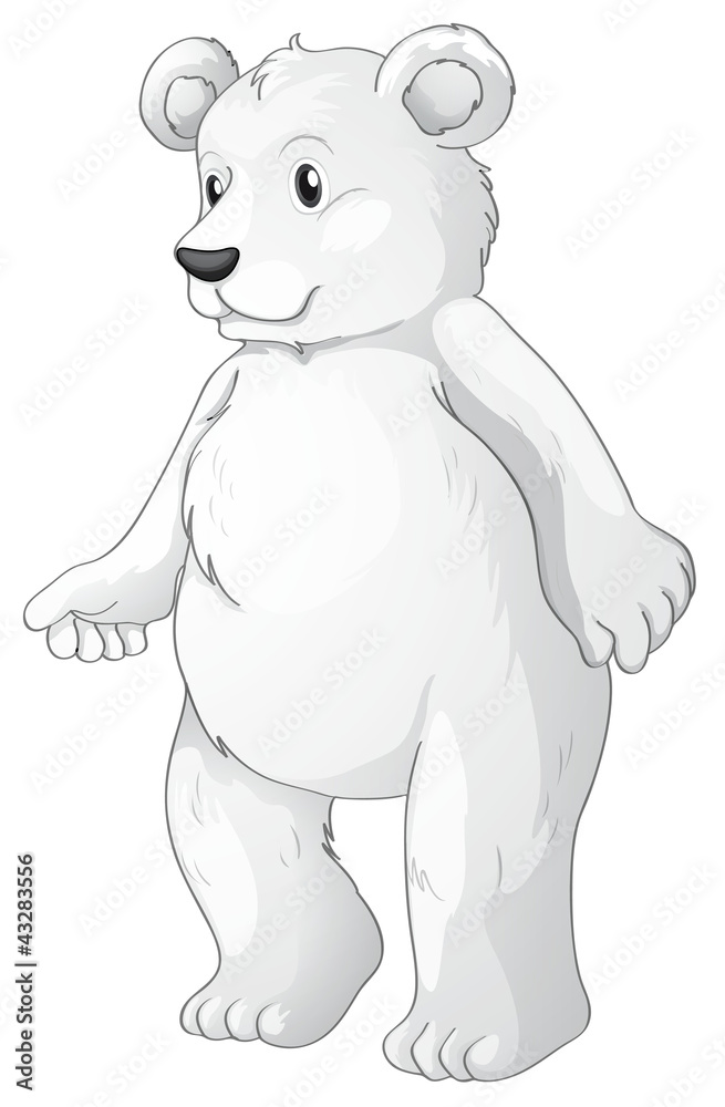 Naklejka premium polar bear