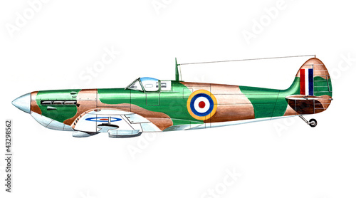 Obraz na płótnie spitfire 1