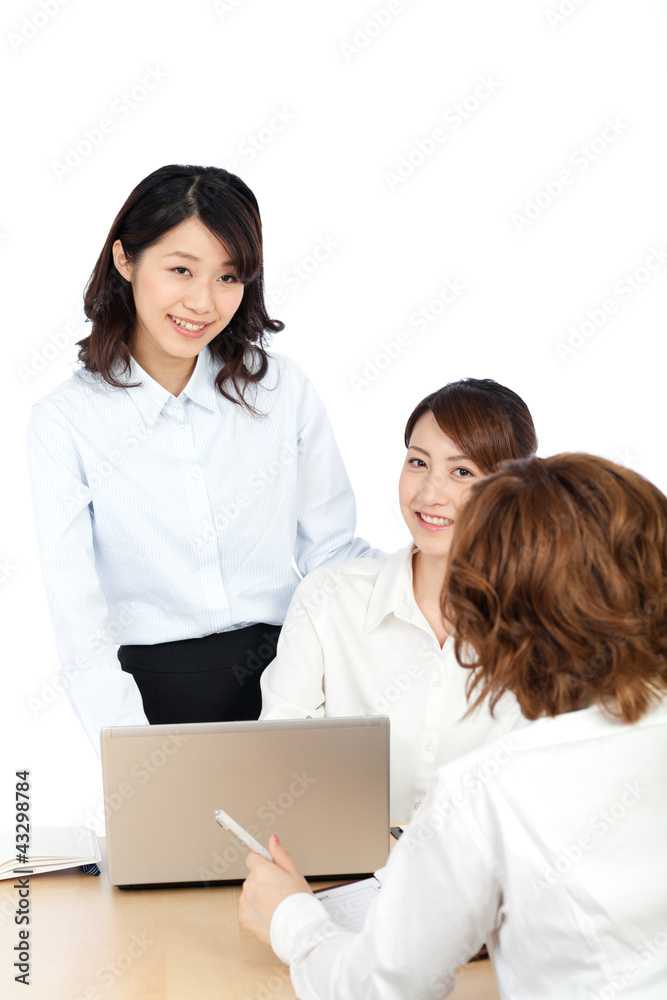Beautiful young business women. Portrait of asian. Beautiful young business women. Portrait of asian.