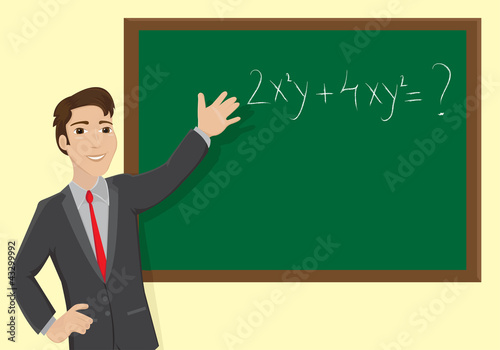 Young teacher