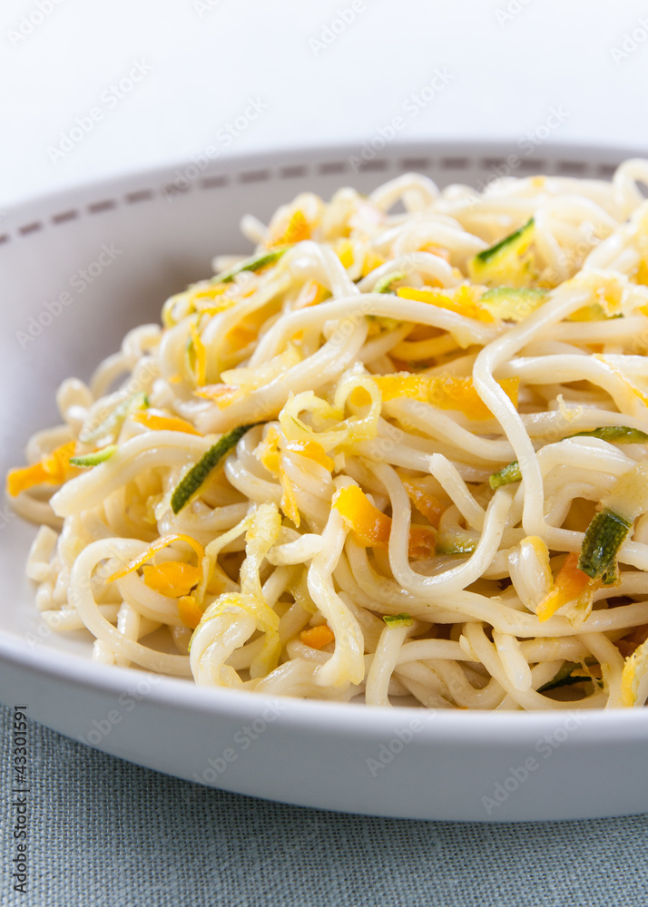 Chinese noodles sauteed with vegetables Chinese noodles sauteed with vegetables