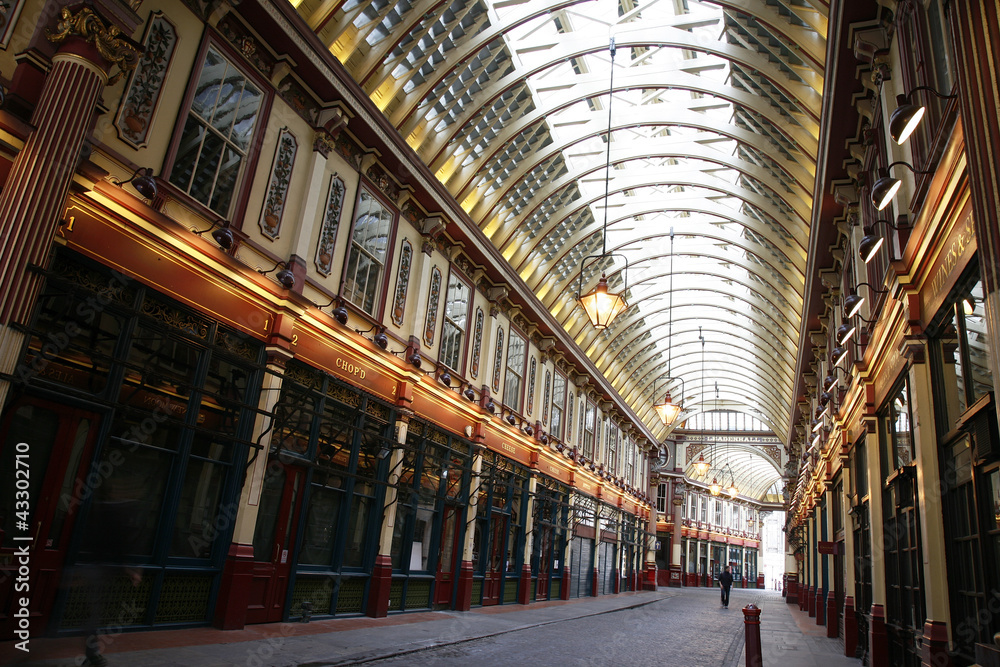 Fototapeta premium Leadenhall Market in the City of London