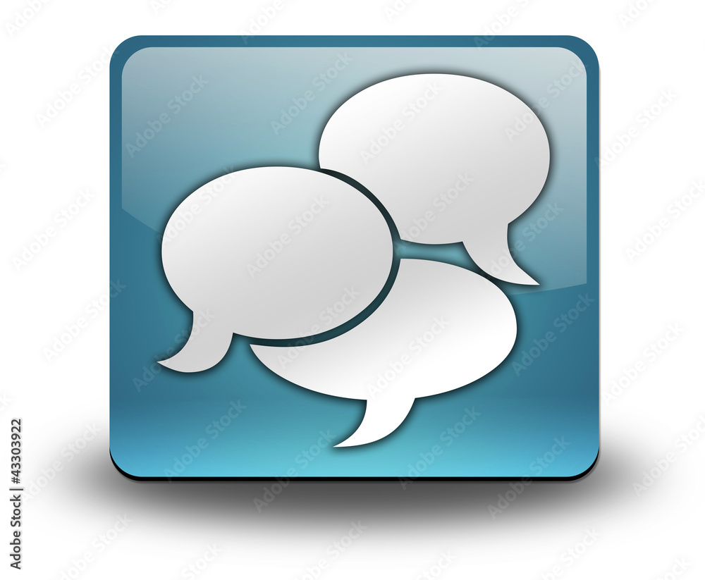 Light Blue 3D Effect Icon Light Blue 3D Effect Icon