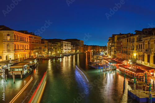 Grand Canal at night  Venice