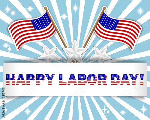 Labor Day background.