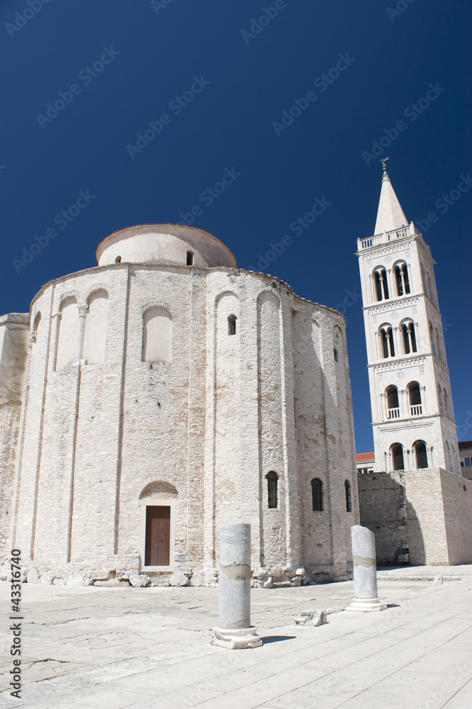 Church St. Donat and Cathedral in Zadar