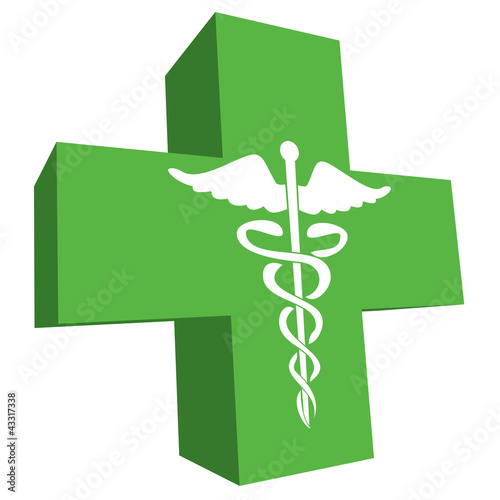 Caduceus pharmacy logo