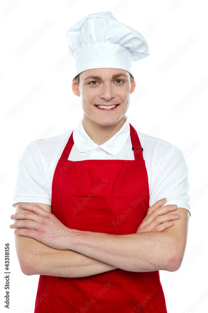 Portrait of confident male chef Portrait of confident male chef