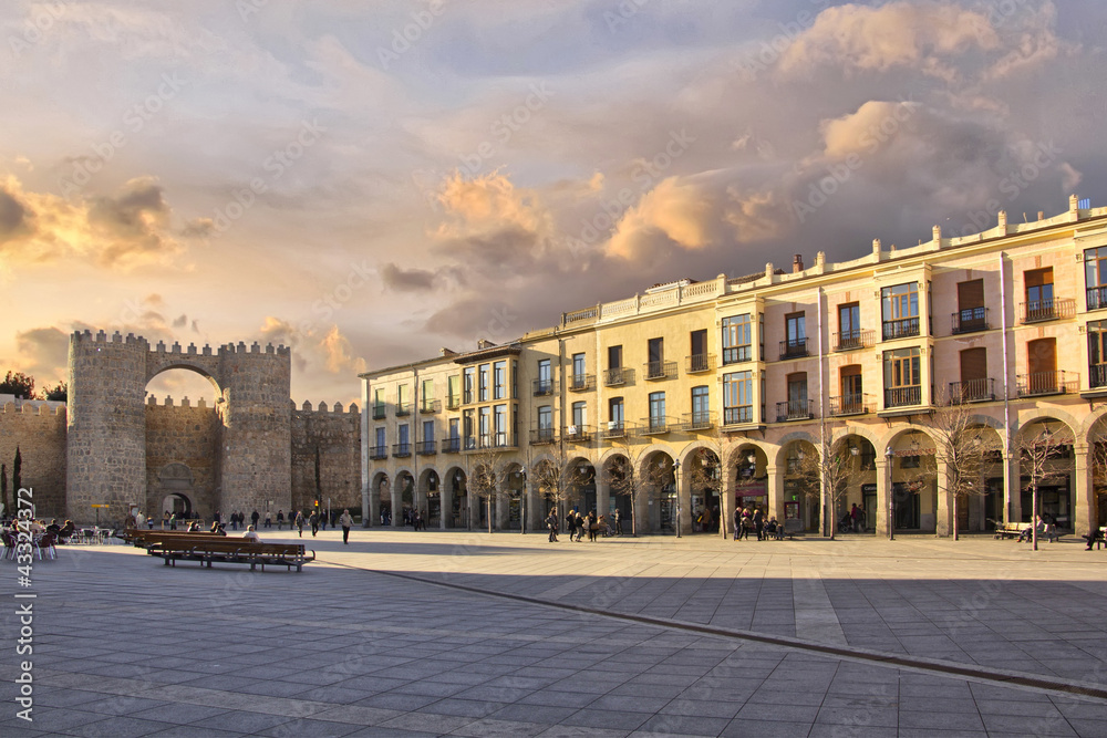 Obraz premium famous square 