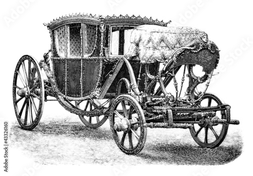 Wallpaper Mural Coach : Style Louis XVI - 18th century Torontodigital.ca