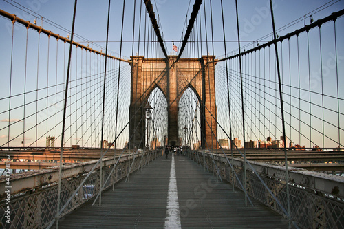 Fototapeta Naklejka Na Ścianę i Meble -  Brooklyn Bridge 7