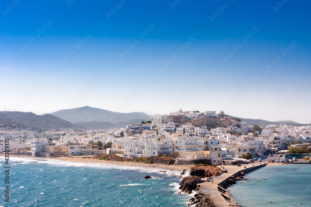 greek island town