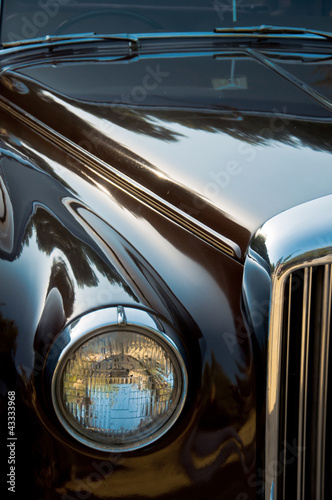 Vintage car close-up