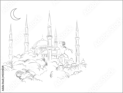 Mosque sketch