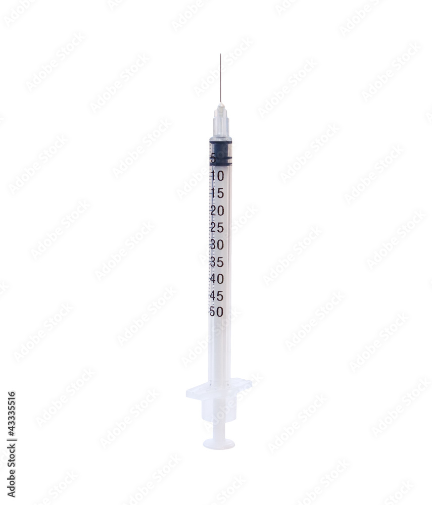 One insulin syringe One insulin syringe
