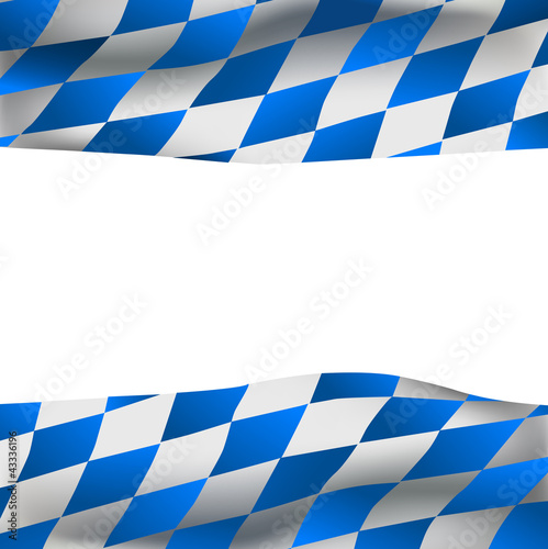 Background with Bavarian flag