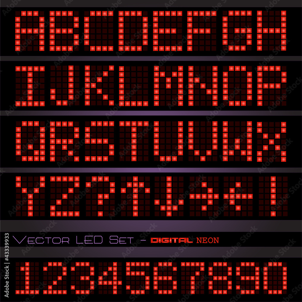 Digital Font Digital Font