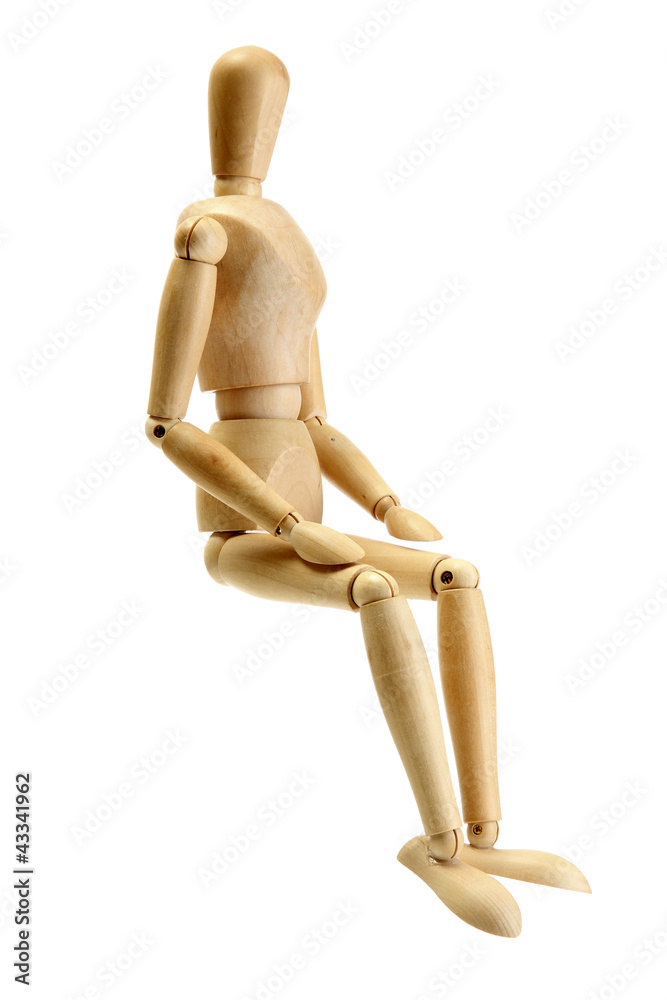 wooden mannequin isolated on white wooden mannequin isolated on white