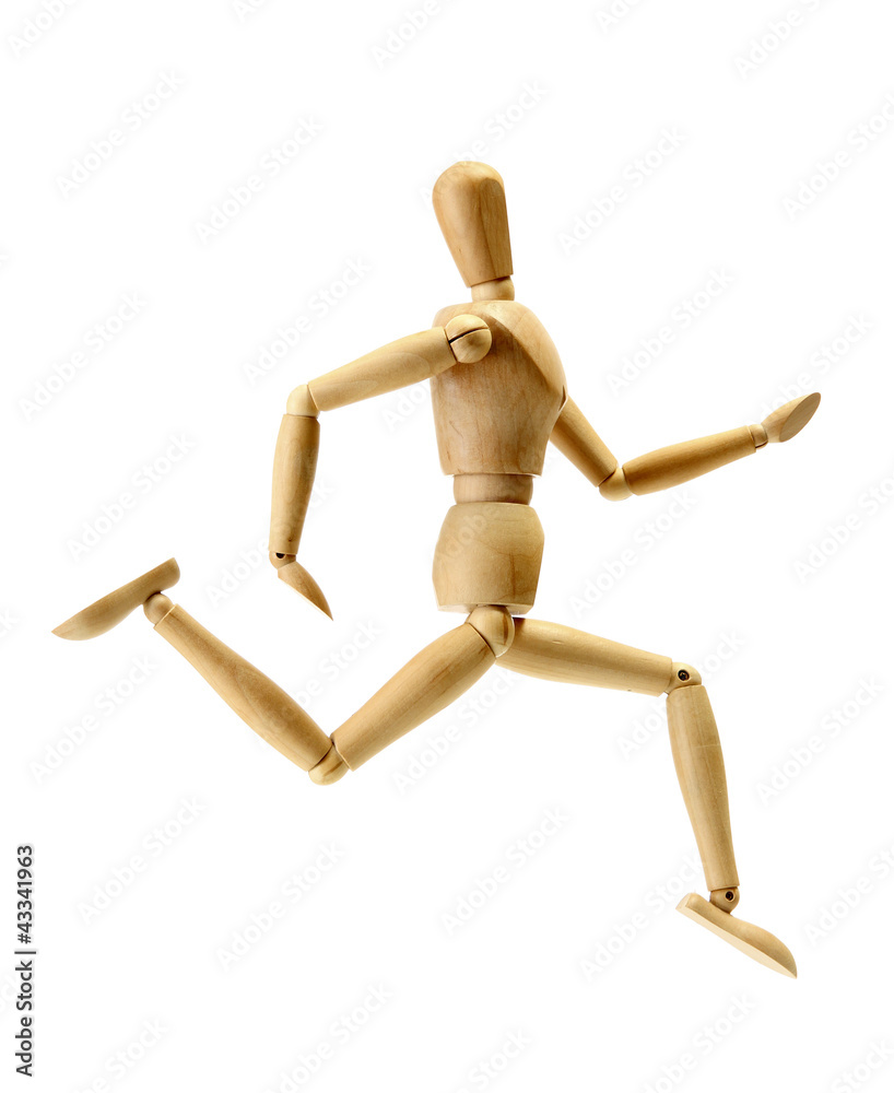 wooden mannequin isolated on white wooden mannequin isolated on white