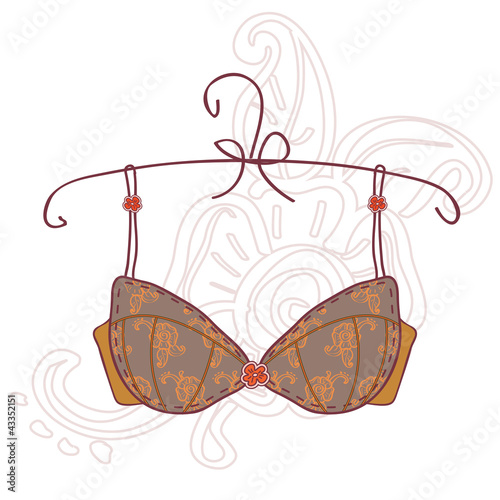 Sexy vintage bra