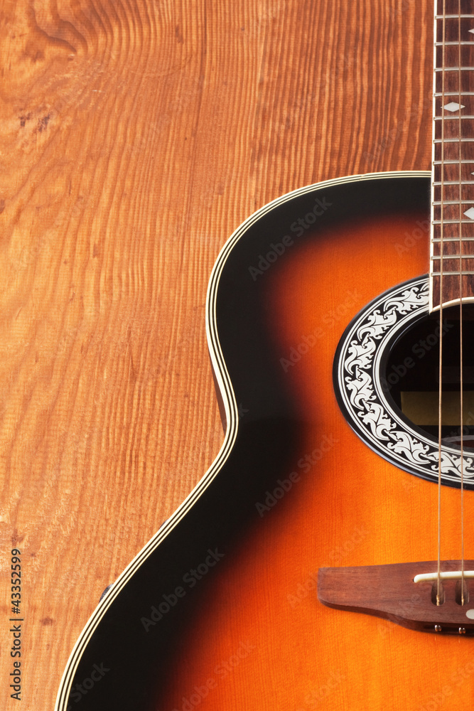 Obraz premium Acoustic guitar