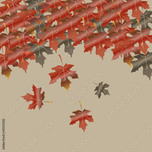 Photos Abstract autumn vector background