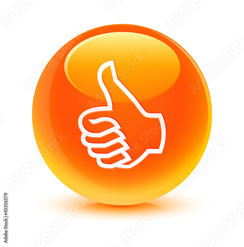 Like Orange Button