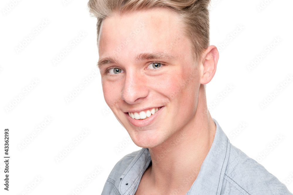 Smiling young man