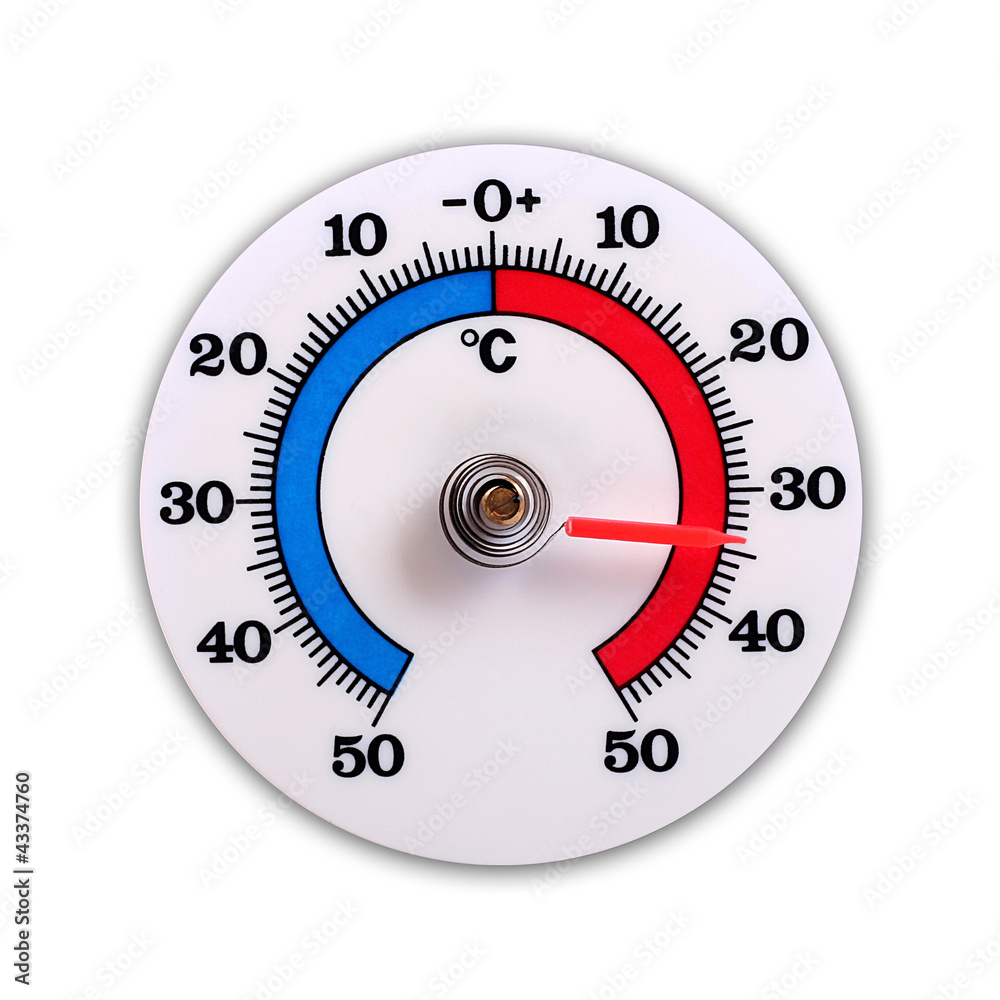 weather thermometer isolated on white background weather thermometer isolated on white background