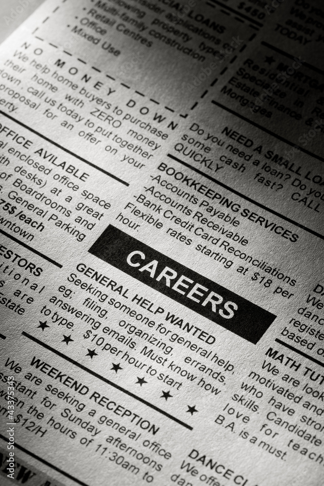 Obraz premium Career Ad