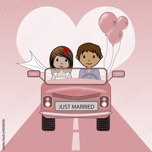 Just married