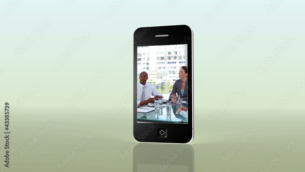 Videos of business on a smartphone Videos of business on a smartphone