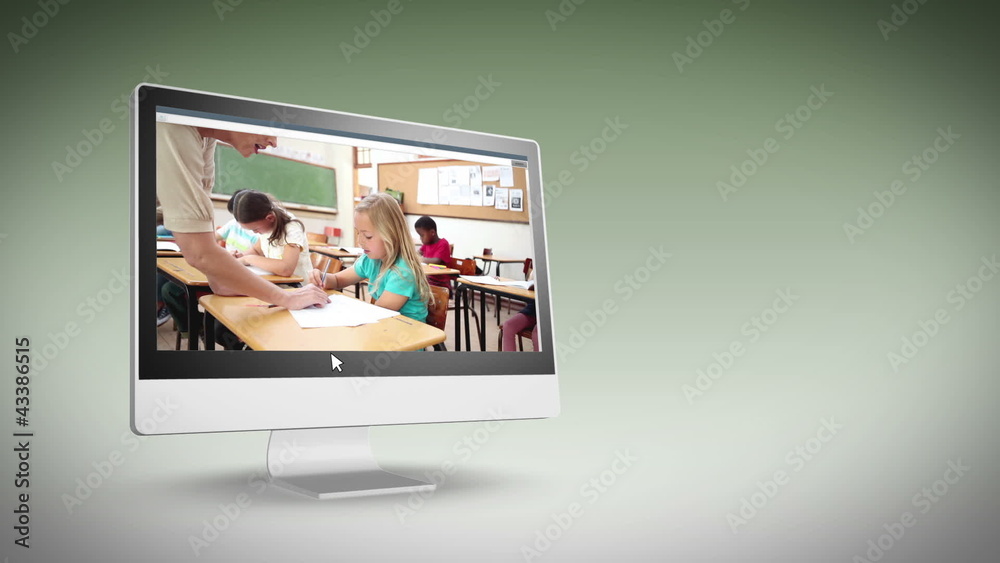 Videos of a school class Videos of a school class
