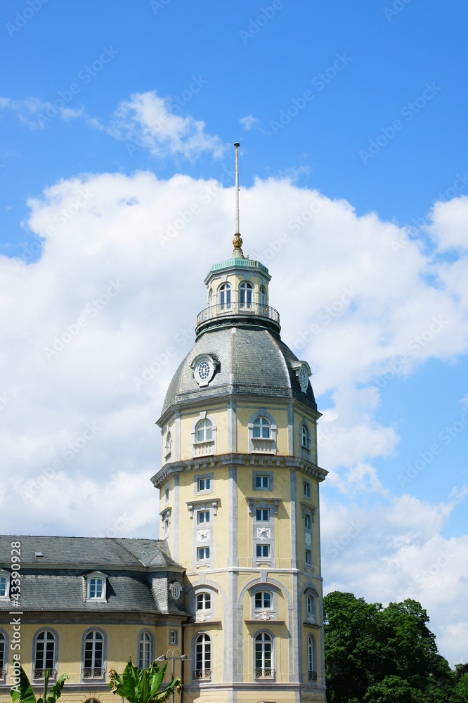 Obraz premium Karlsruher Schlossturm