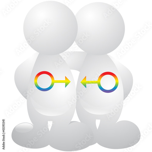 couple d'hommes