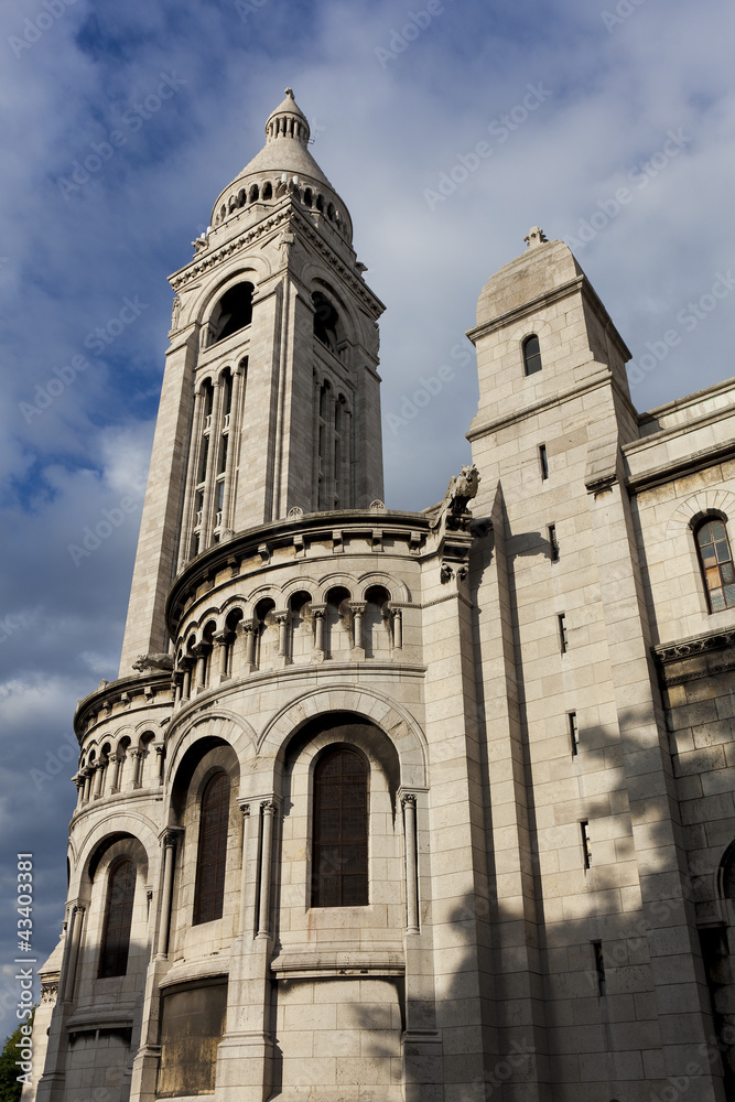Basilica del Sacre-Coeur, Paris, Ille de France, Francia