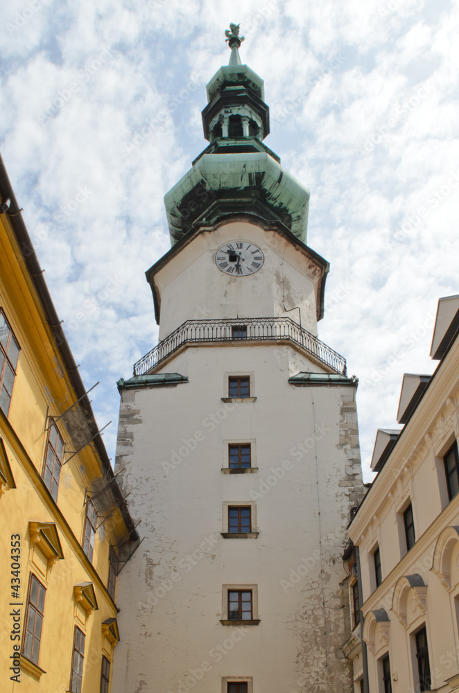 St. Michael's Gate in Bratislava, Slovakia