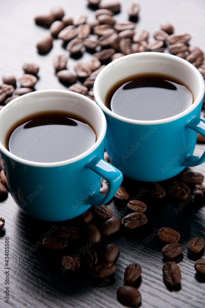 Fototapeta premium Espresso coffee, studio shot